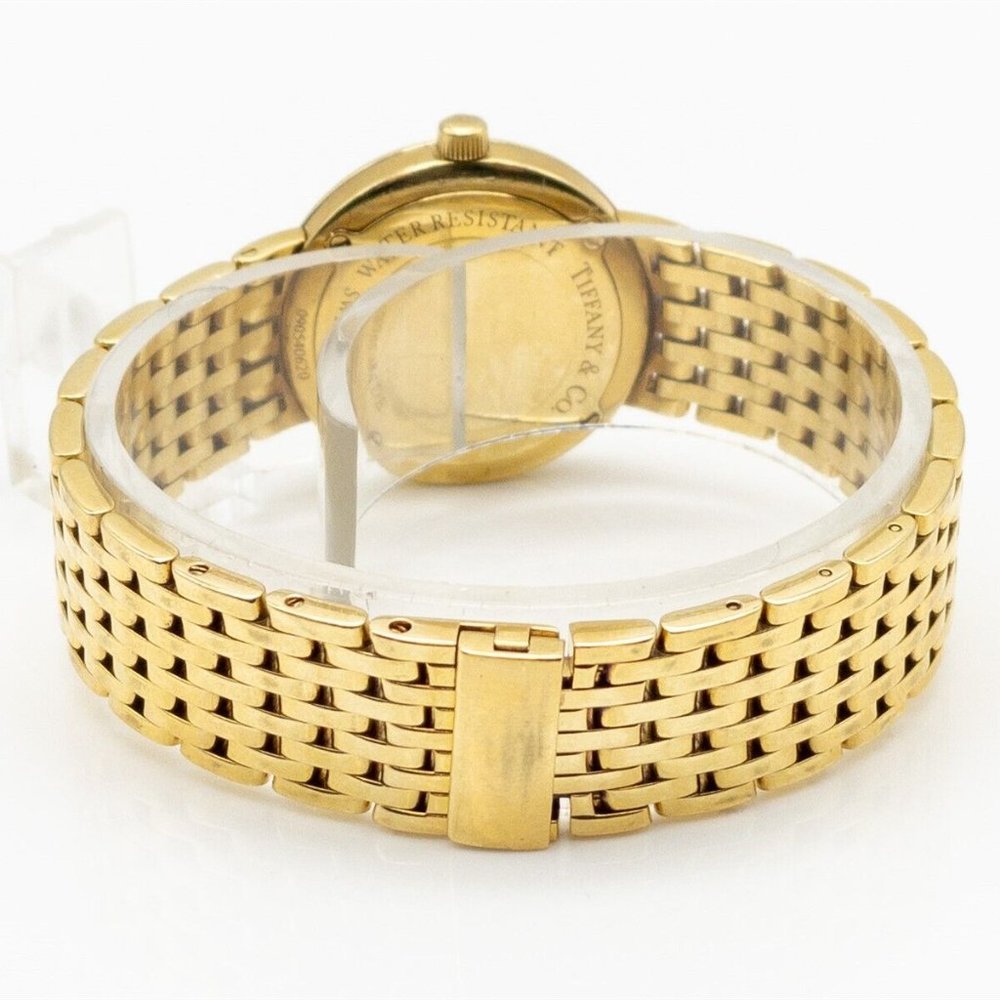 STUNNING! TIFFANY AND CO 18K 1 CT DIAMOND WATCH! - Picture 5 of 5